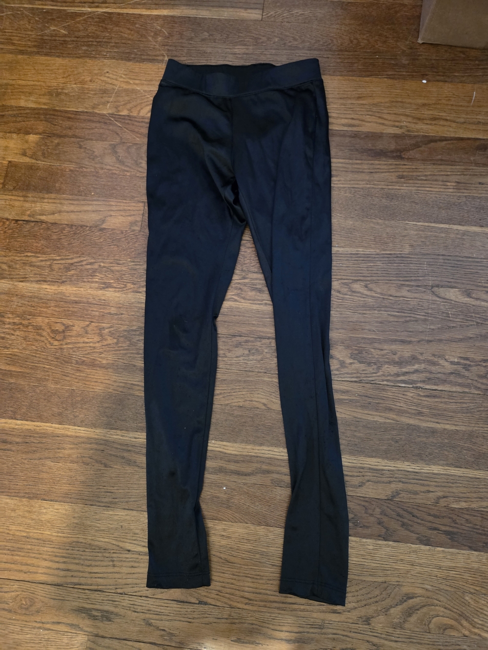 Express Shiny Black Women's Leggings - Small